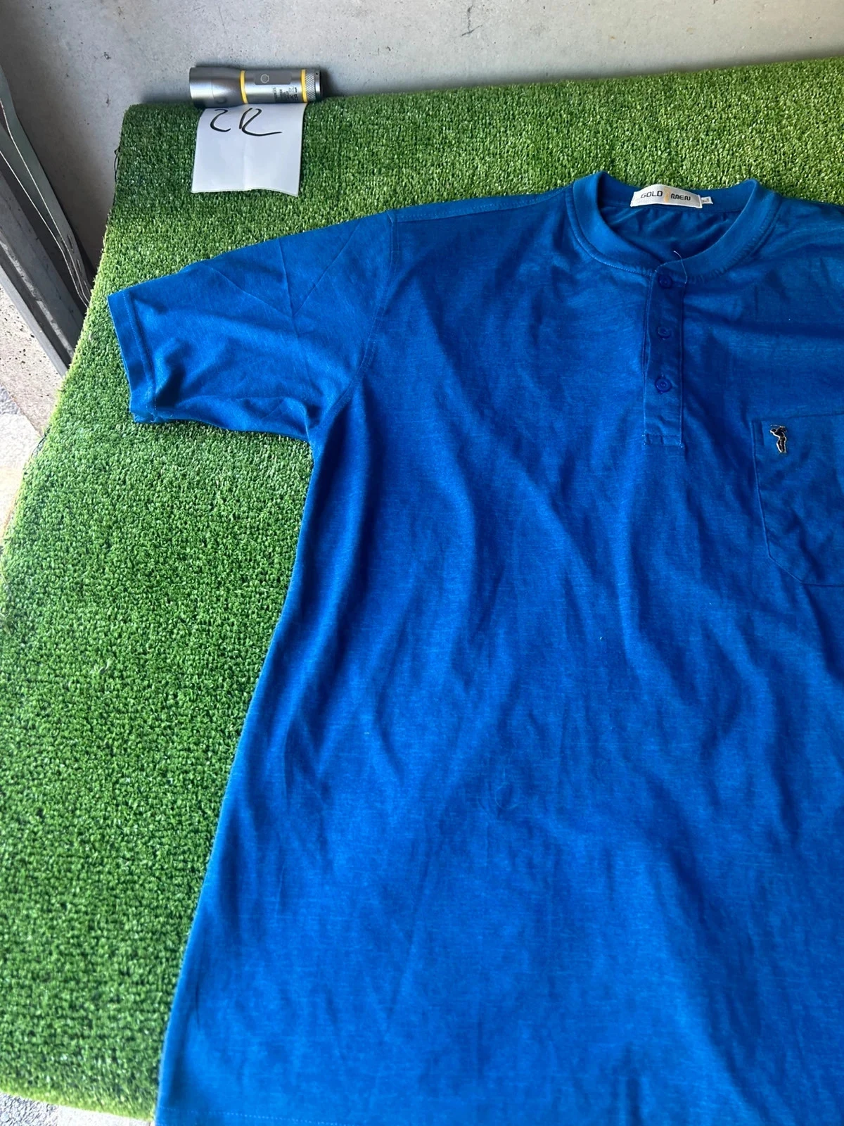 Polo azul marinho Gold Men – photo 3